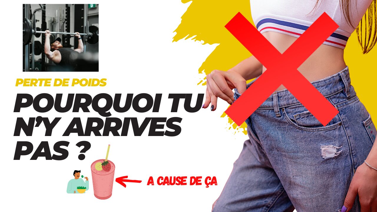 5 habitudes qui vous empêchent de perdre du poids !