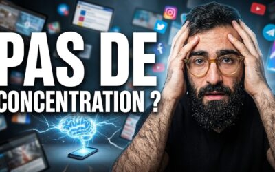 Pourquoi vous n’arrivez pas à vous concentrer plus de 5 min ?